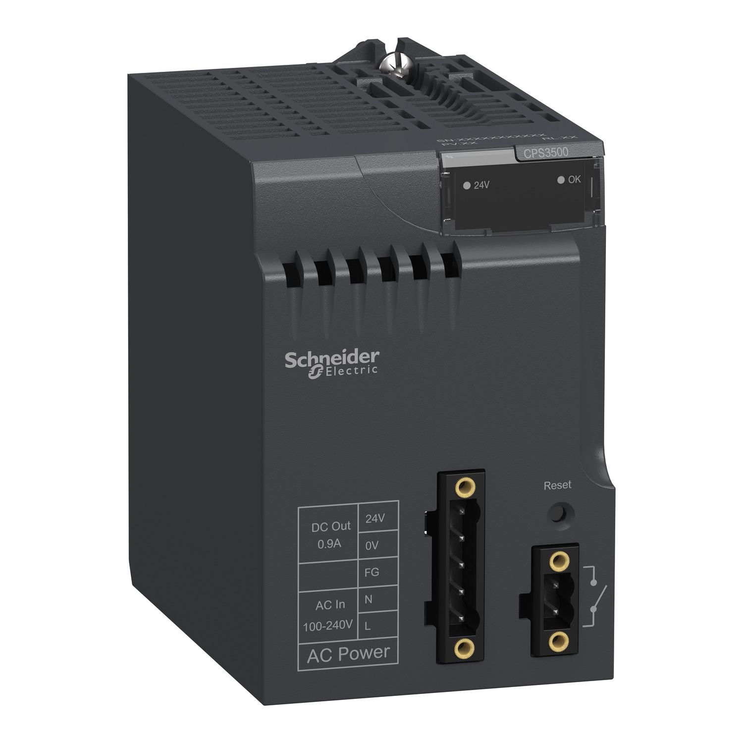 Модуль питания Schneider Electric 100-240V AC 0,9 А (BMXCPS3500) Модуль питания Schneider Electric 100-240V AC 0,9 А (BMXCPS3500)