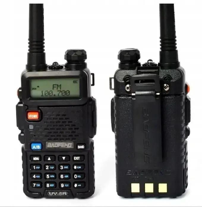 Рація Baofeng UV-5R + гарнітура Чорний (817-1) - фото 3