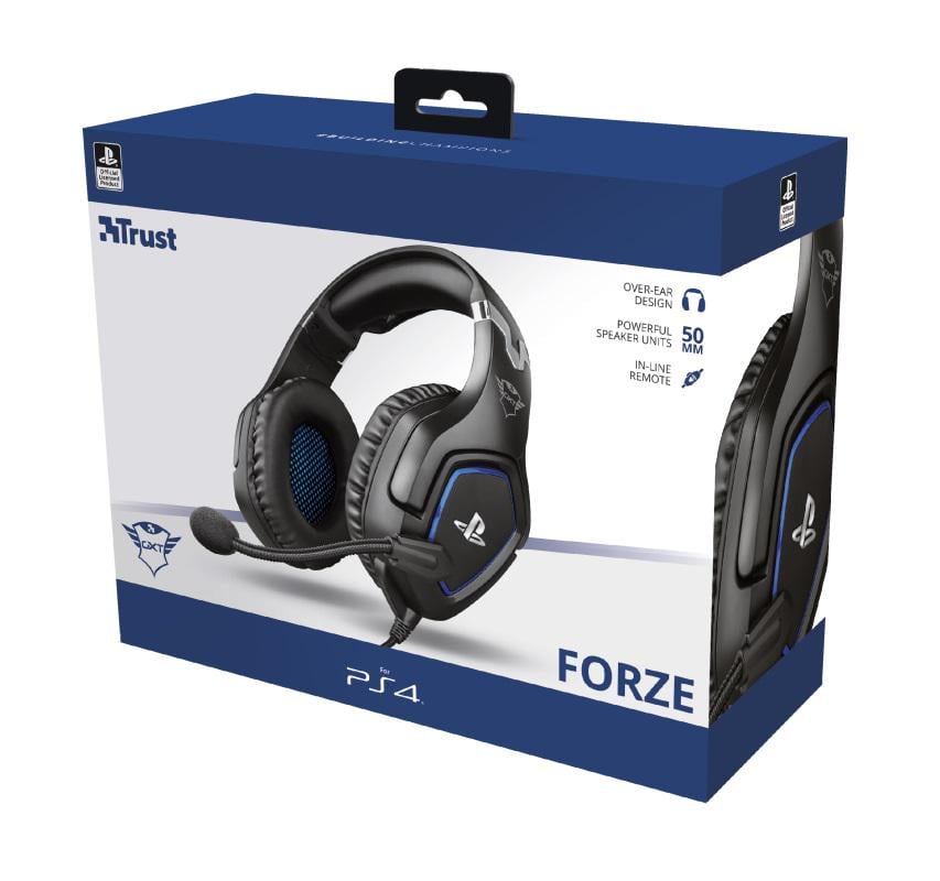 Наушники с микрофоном Trust GXT 488 Forze-G for PS4 Черный (23530_TRUST) - фото 6