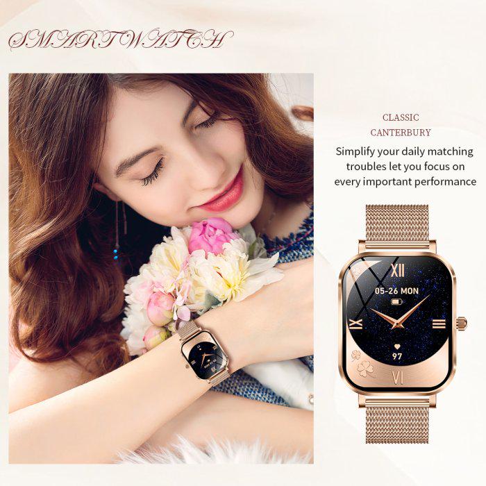 Смарт-годинник UWatch Smart Miami Gold (2076) - фото 12 Смарт-годинник UWatch Smart Miami Gold (2076) - фото 12