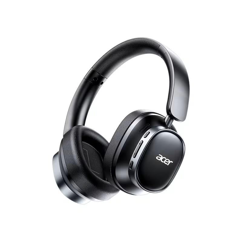 Наушники беспроводные накладные Acer OHR633 ANC активное шумопоглощение/глубокий бас Bluetooth 5.4 микрофон Черный (2956405638)