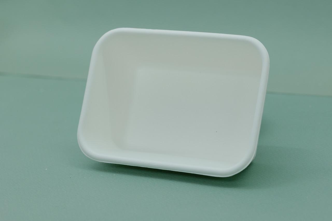 Одноразовый лоток Эко из сахарного тростника 370 мл 50 шт. 13х9 см - фото 3 Одноразовый лоток Эко из сахарного тростника 370 мл 50 шт. 13х9 см - фото 3