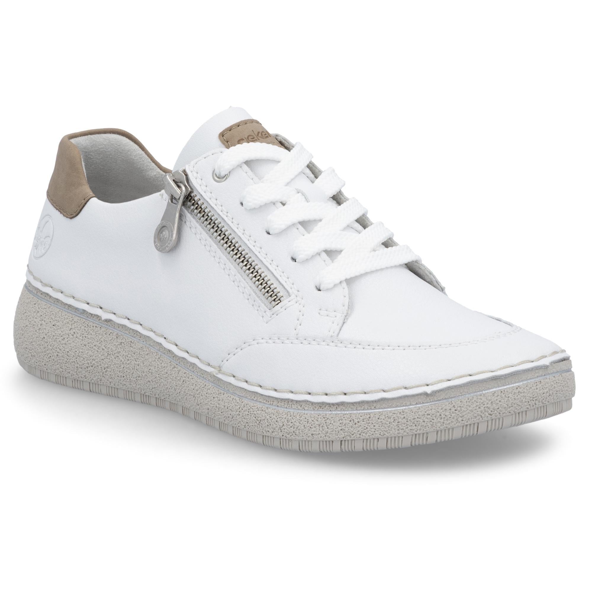 Кеды женские осенние RIEKER р. 41 Белый (035587-41)