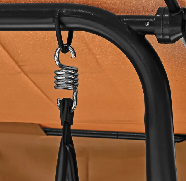 Качели садовые трехместные с подстаканниками 170х110х153 см - фото 3 Качели садовые трехместные с подстаканниками 170х110х153 см - фото 3