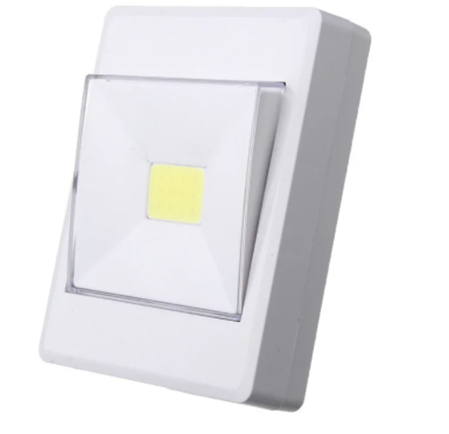 Ночник LED на магните/липучке от батареек 3 Вт Белый (1207300993)