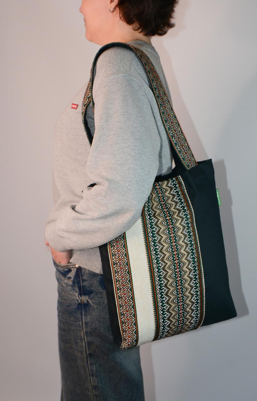 Сумка-шопер Charunya Полум'я і мох джинсова (2534062540)