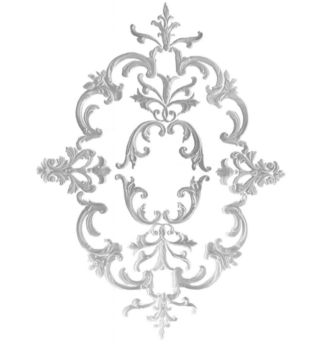 Розетка гипсовая наборная Р-13 (9686)