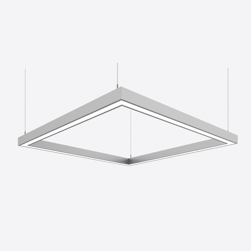 Светильник светодиодный X-LED 80 Вт квадратный 440x440x43 мм (LSNK-80c) - фото 3 Светильник светодиодный X-LED 80 Вт квадратный 440x440x43 мм (LSNK-80c) - фото 3