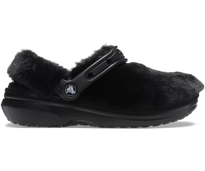 Сабо утепленные Crocs Classic Fur Sure р. W9/EUR 39-40 Black (9340158) - фото 2