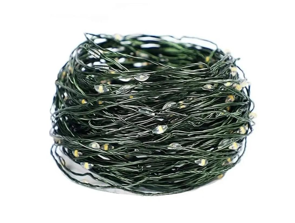 Гірлянда-нитка Роса 50 м 500LED USB теплий білий (4249dd52)