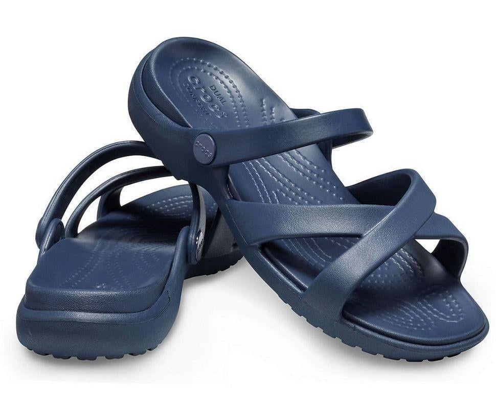 Сандали женские Crocs Meleen Crossband Sandal р. 40/41 Navy (15109)