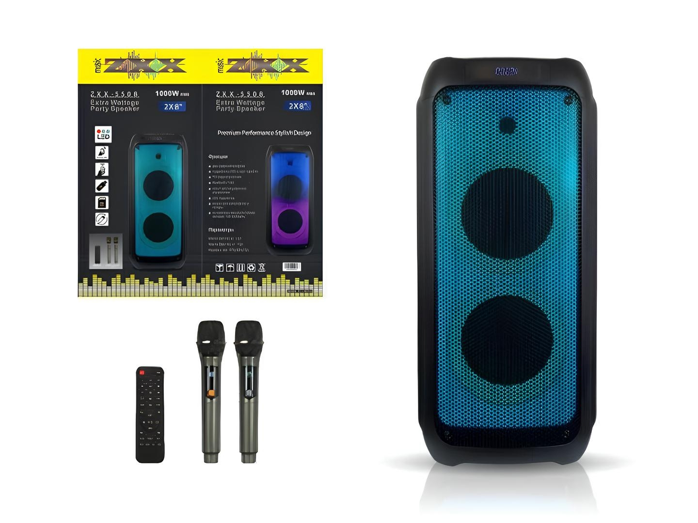 Колонка акустическая с микрофоном ZXX-5508 аудиосистема 100 Вт (ML-04553) Колонка акустическая с микрофоном ZXX-5508 аудиосистема 100 Вт (ML-04553)
