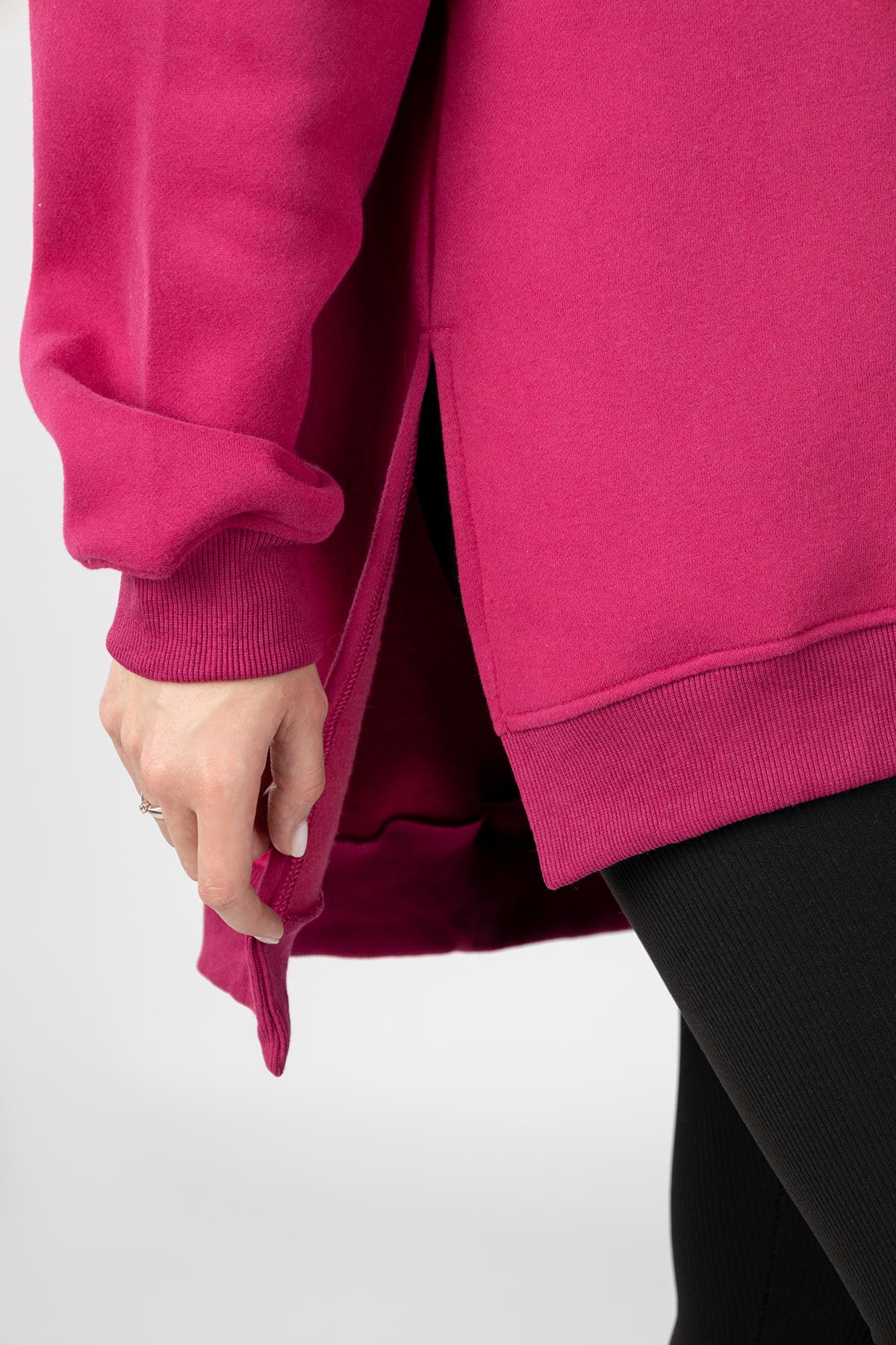 Свитшот женский ЦБ-00224071 р. 44 Фуксия (SKT000918901) - фото 3 Свитшот женский ЦБ-00224071 р. 44 Фуксия (SKT000918901) - фото 3