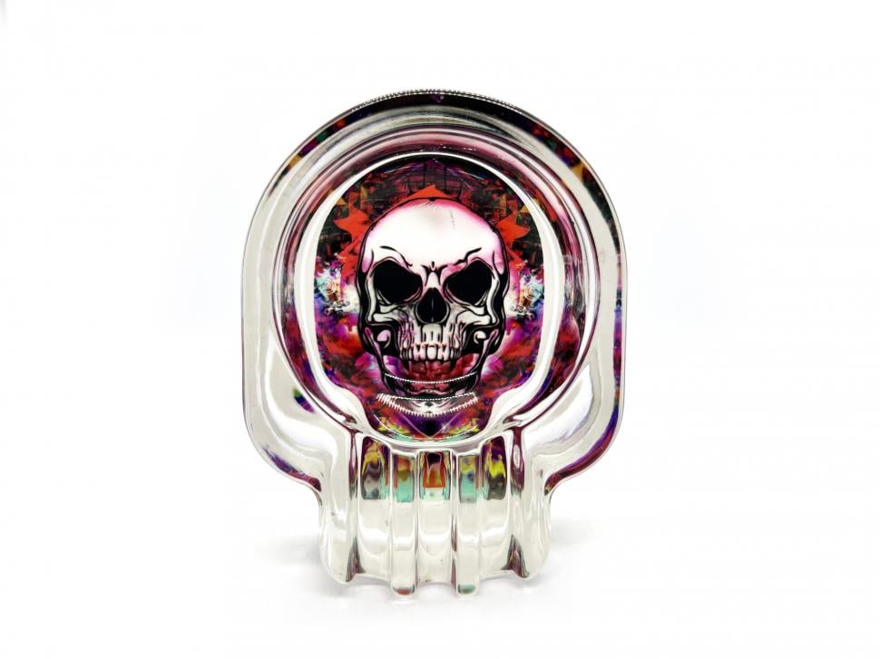 Пепельница Skull Glass YR