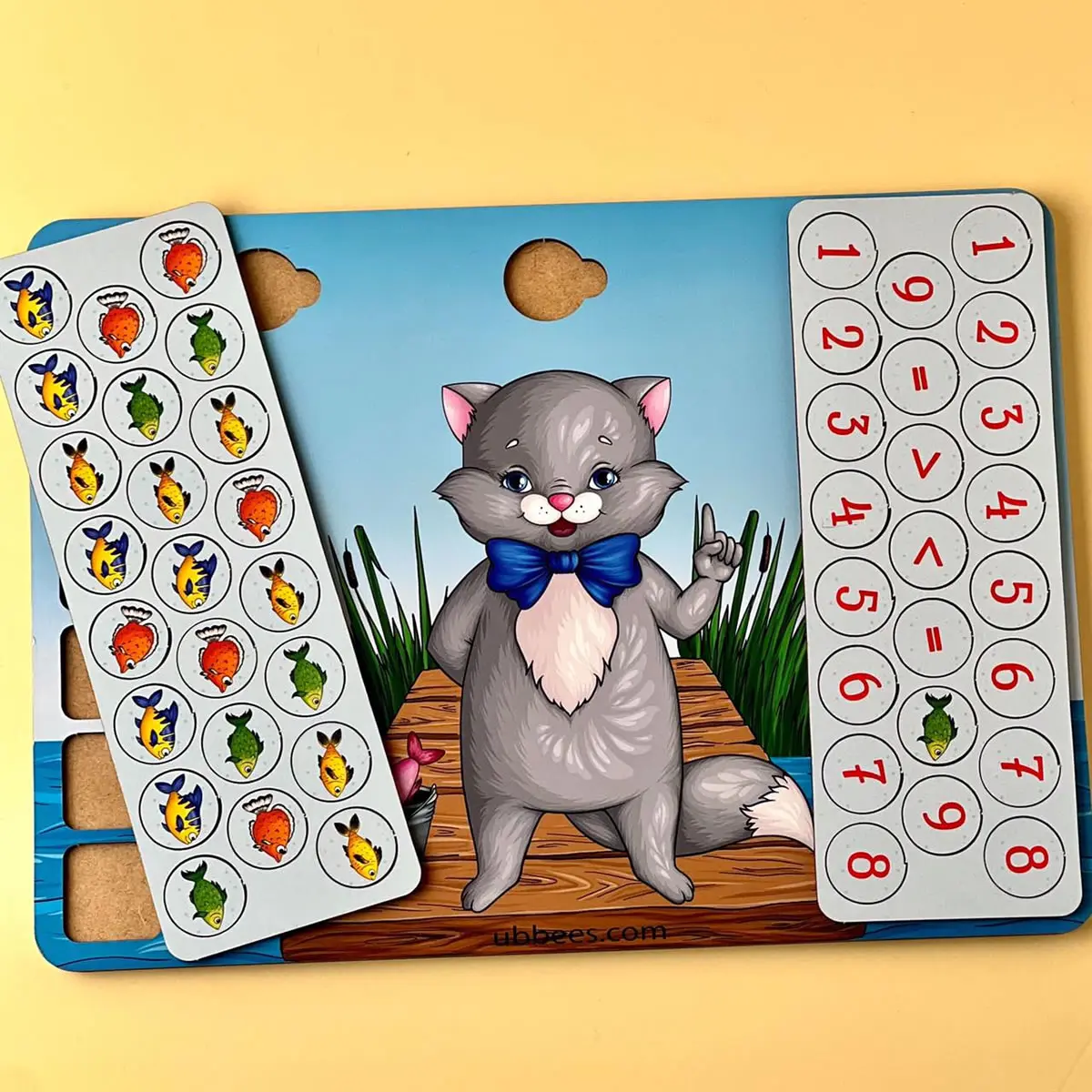 Развивающая игра "Ученый котик" ПСД237