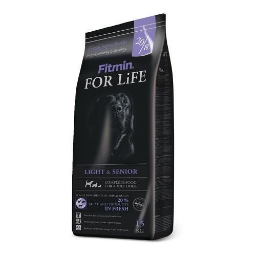 Корм сухий для собак Fitmin For Life Light & Senior з ожирінням та літніх собак усіх порід 15 кг (1158129248) - фото 1 Корм сухий для собак Fitmin For Life Light & Senior з ожирінням та літніх собак усіх порід 15 кг (1158129248) - фото 1