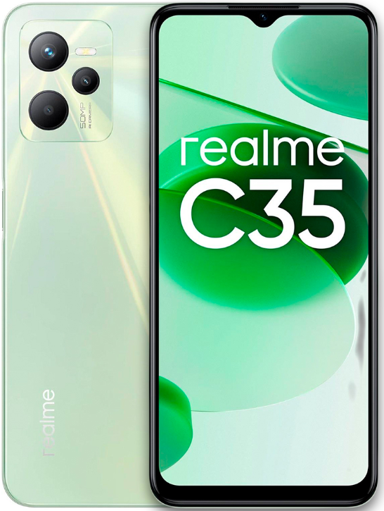 Смартфон realme C35 4/128 Гб Global Green