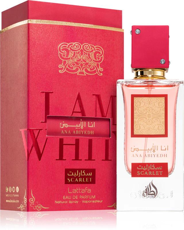 Парфюмированная вода унисекс Lattafa Ana Abiyedh Scarlet 60 мл (384253)