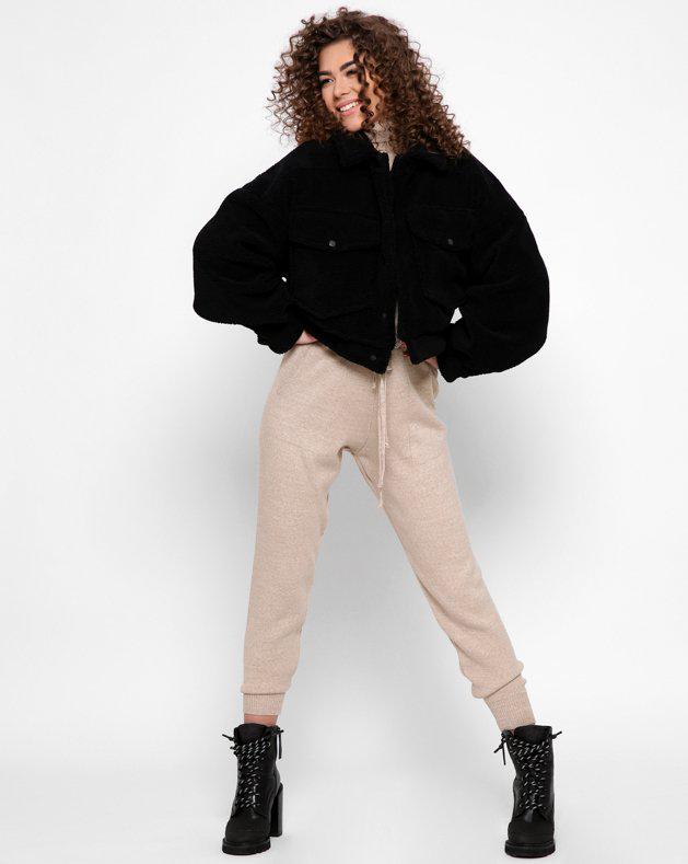 Куртка из овчины X-Woyz LS-8888-8 р. 44 Черный - фото 4 Куртка из овчины X-Woyz LS-8888-8 р. 44 Черный - фото 4