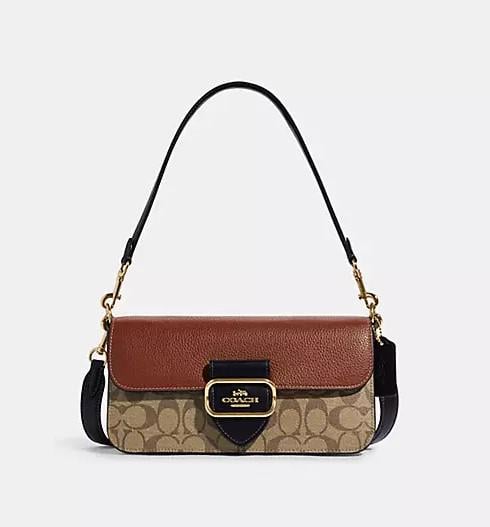 Женская сумка Coach Morgan Bag Brown (CH-7432361) Женская сумка Coach Morgan Bag Brown (CH-7432361)