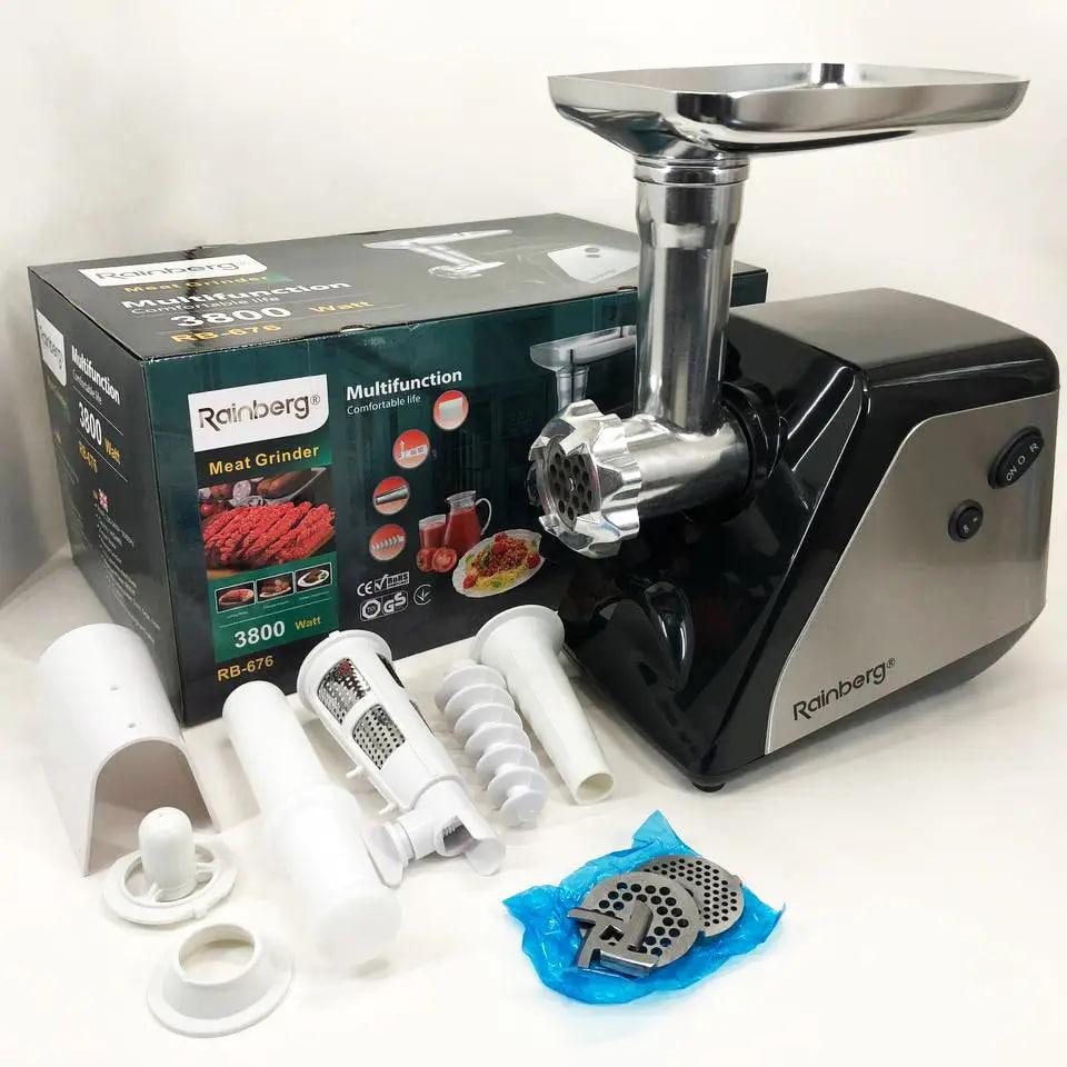 М'ясорубка електрична для томатного соку Rainberg RB-676 3800W (2588227032)