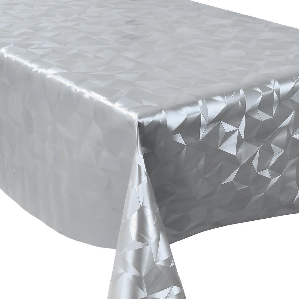 Клеенка на тканевой основе Жемчужина MA-5319 3D-тиснение 1,37х20 м Металлический (29079536)