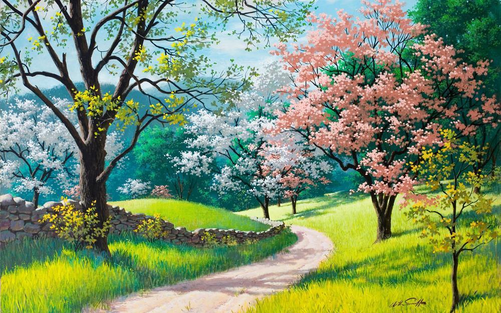 Картина на холсте Природа 30х40 см (N255)