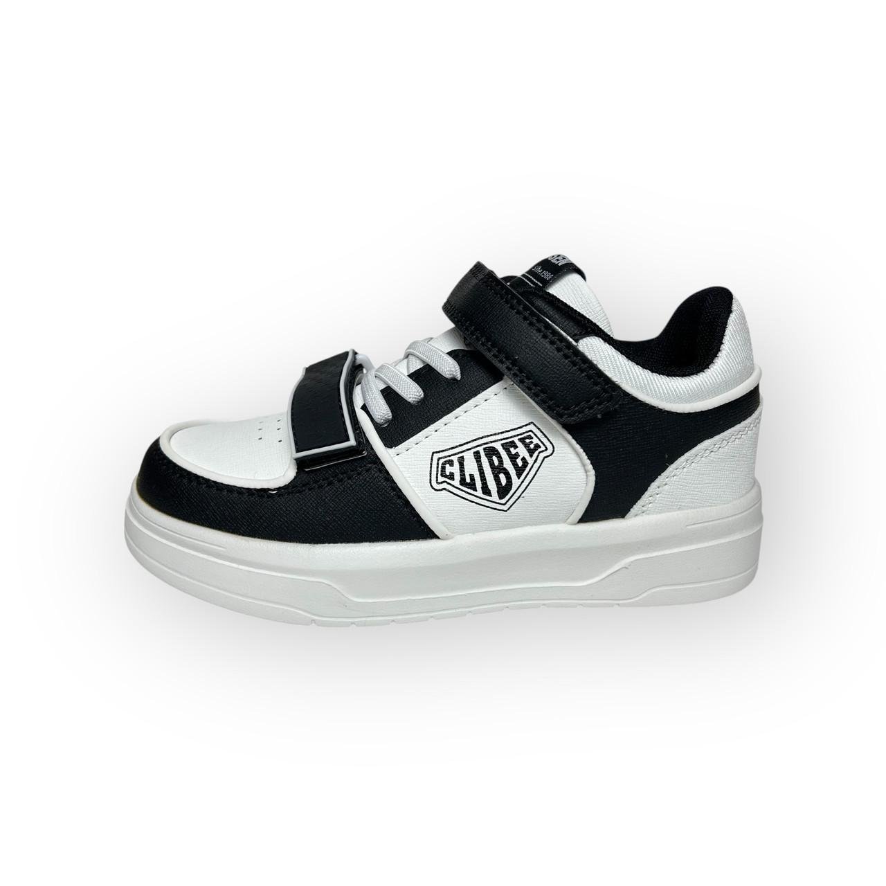 Кросівки дитячі для хлопчика Clibee р. 33-20,8 см Біло-чорний (31043333)