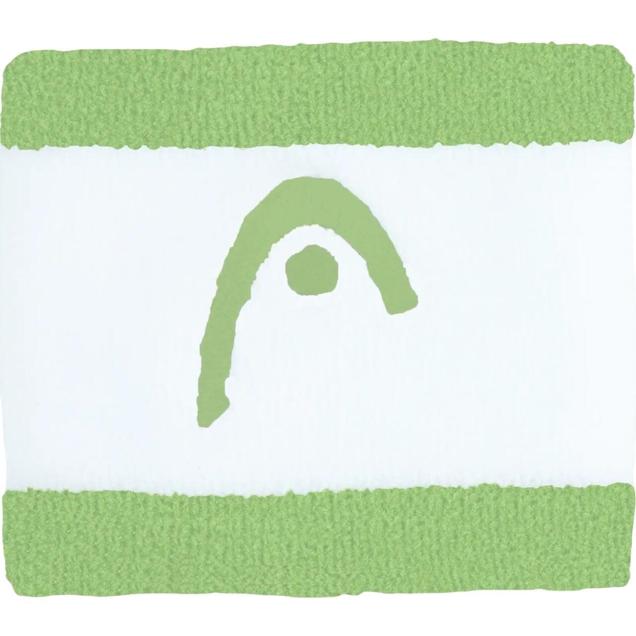 Напульсники Head WRISTBAND STRIPED 2,5" 2 шт. Салатово-белый (285865)