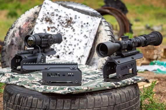 Кронштейн Крон для Browning M2 та Canik M2 з планкою Picatinny для встановлення різних прицілів. - фото 9 Кронштейн Крон для Browning M2 та Canik M2 з планкою Picatinny для встановлення різних прицілів. - фото 9