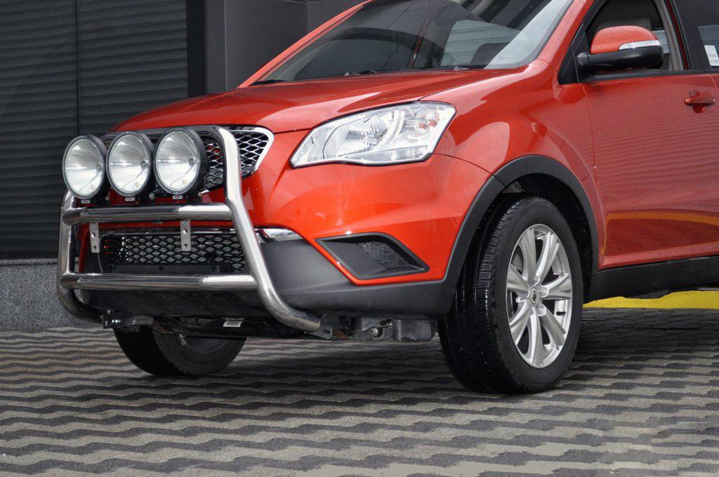 Кенгурятник WT018 CAN для SsangYong Korando 2010–2019 гг. нержавеющая сталь Хром