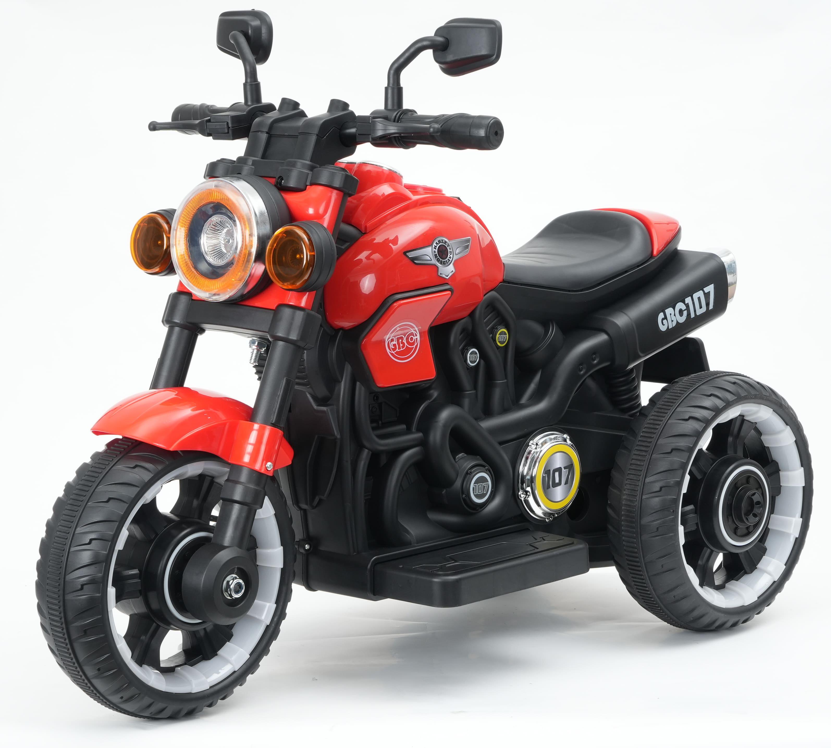 Детский электромотоцикл Lolly Kids LKT-206 Красный (9852)