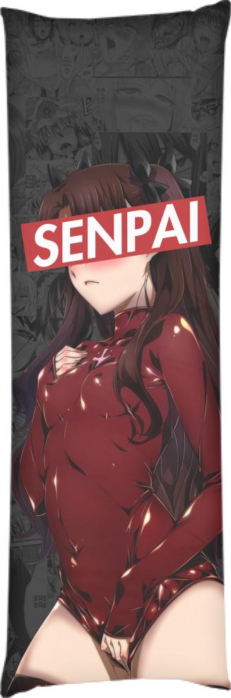 Подушка дакимакура Anime Senpai 2 60x180 см (14094601)