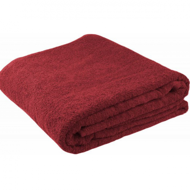 Простирадло махрове АИША 200х200 Бордовий Простирадло махрове АИША 200х200 Бордовий