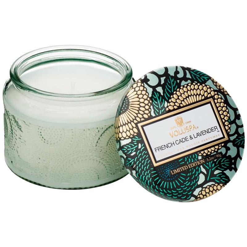 Свеча ароматическая Voluspa Japonica French Cade Lavender 90 г банка с крышкой (111004507)