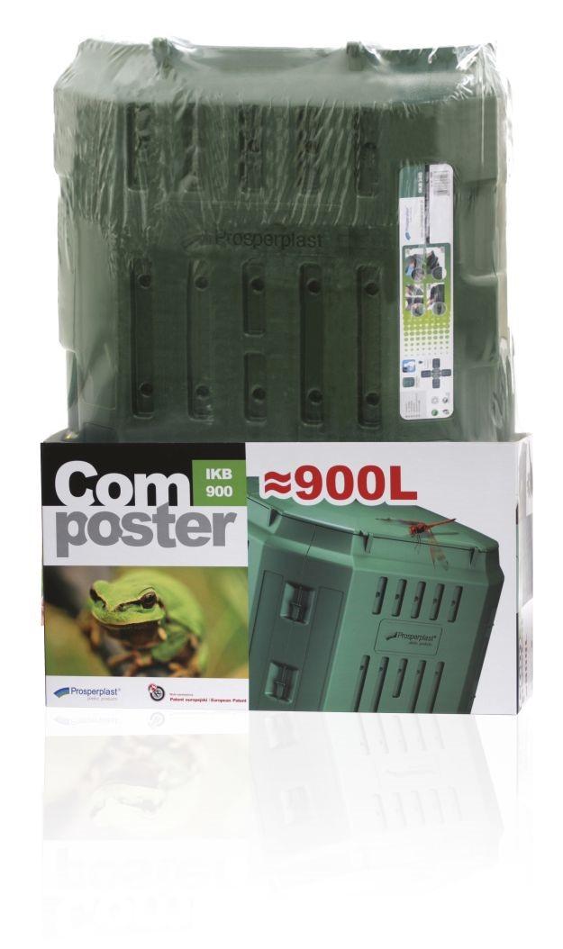 Компостер садовий Prosperplast COMPOTHERMO пластиковий 900L (IKB900) - фото 3