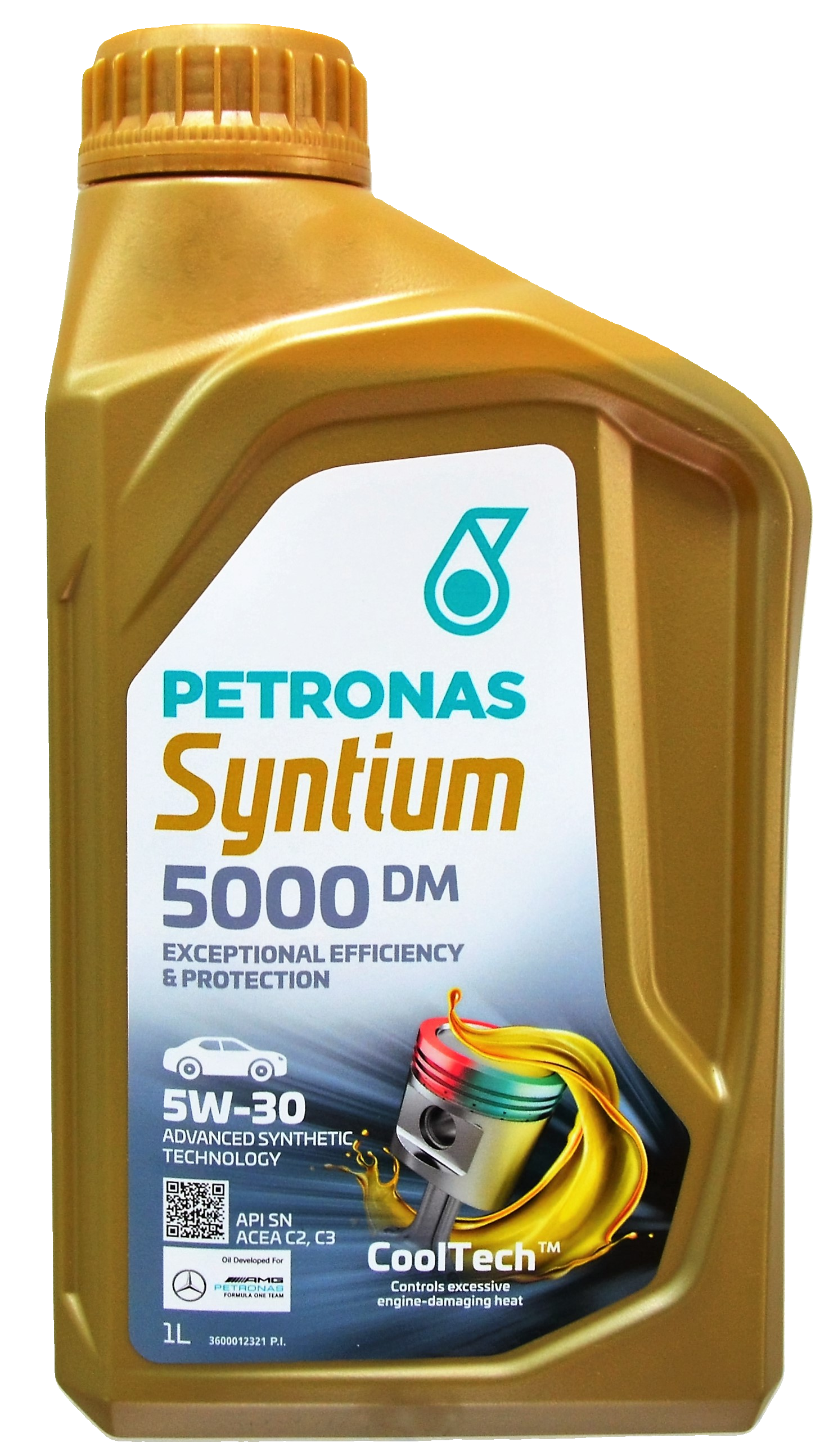 Моторна олива PETRONAS LUBRICANTS Syntium 5000 DM 5W-30 1 л (2422450433) - фото 2 Моторна олива PETRONAS LUBRICANTS Syntium 5000 DM 5W-30 1 л (2422450433) - фото 2