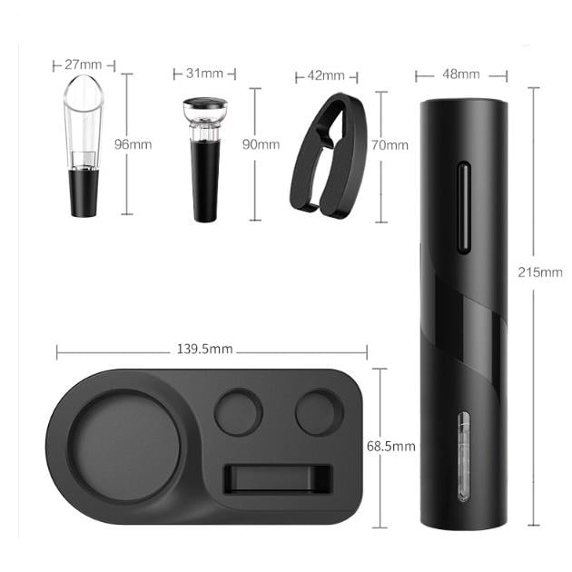 Штопор для вина на аккумуляторе WINE SET (29332458) - фото 8 Штопор для вина на аккумуляторе WINE SET (29332458) - фото 8