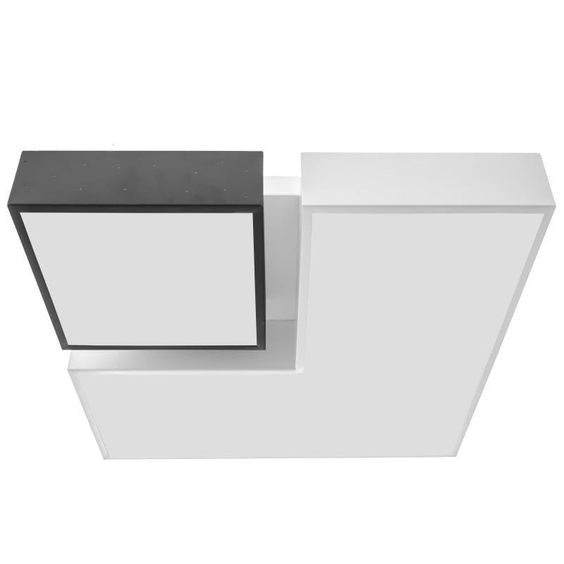 Светильник светодиодный настенно-потолочный накладной Brille WBL-09/57W NW WH