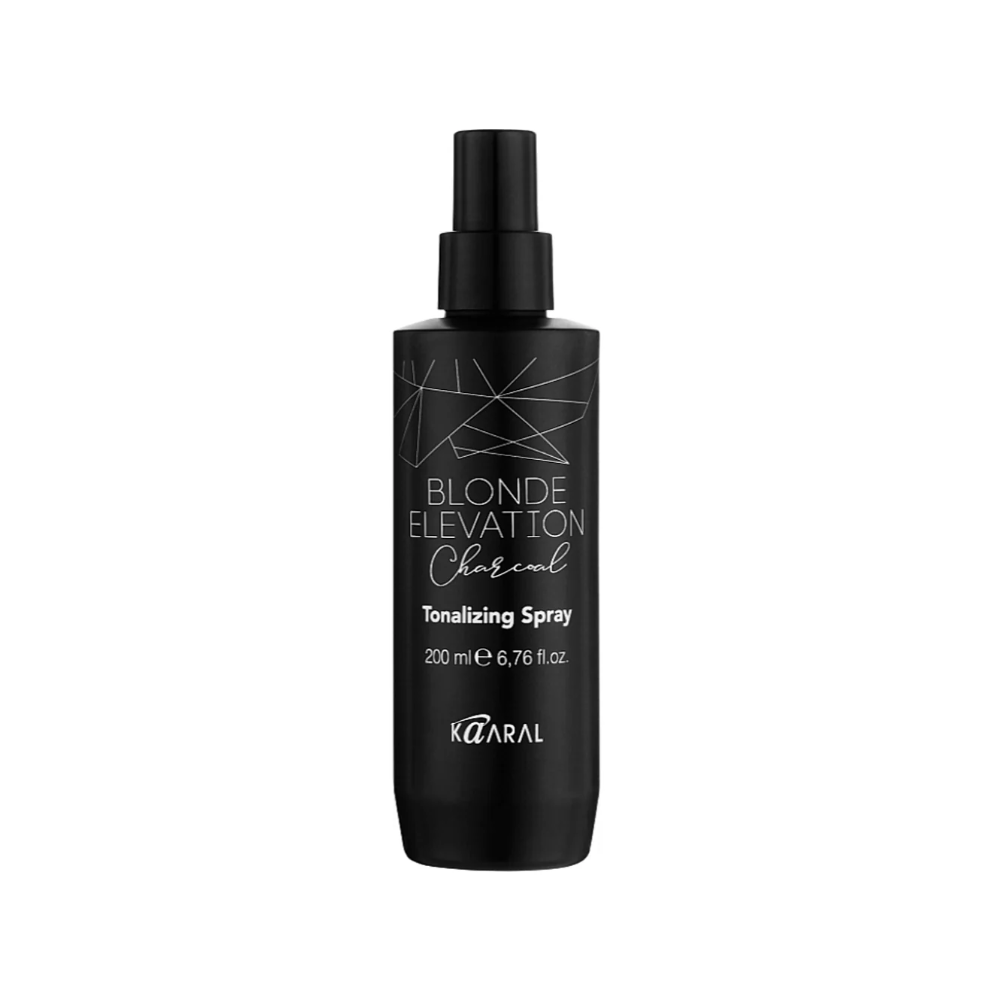 Спрей незмивний для тонування волосся Kaaral Blonde Elevation Charcoal Tonalizing Spray 200 мл