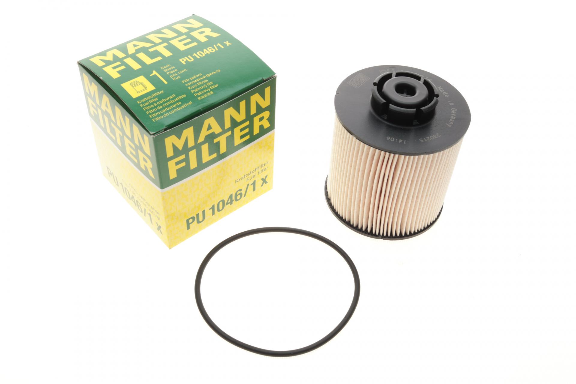 Фильтр топливный Mann-Filter для MB Vario/Atego OM904 (PU 1046/1 X)