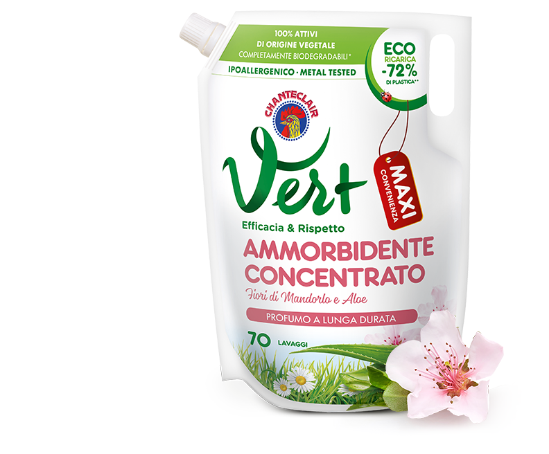 Ополіскувач для білизни екологічний Chante Clair Vert Mango&Aloe 1,4 л (4822)