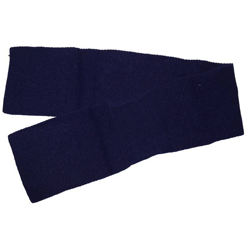 Шарф жіночий Novita Шифон ангоровий теплий one size Синій