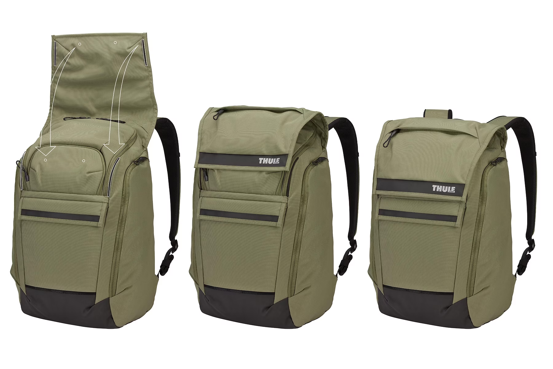 Рюкзак Thule Paramount Backpack 27 л Olivine - фото 5 Рюкзак Thule Paramount Backpack 27 л Olivine - фото 5