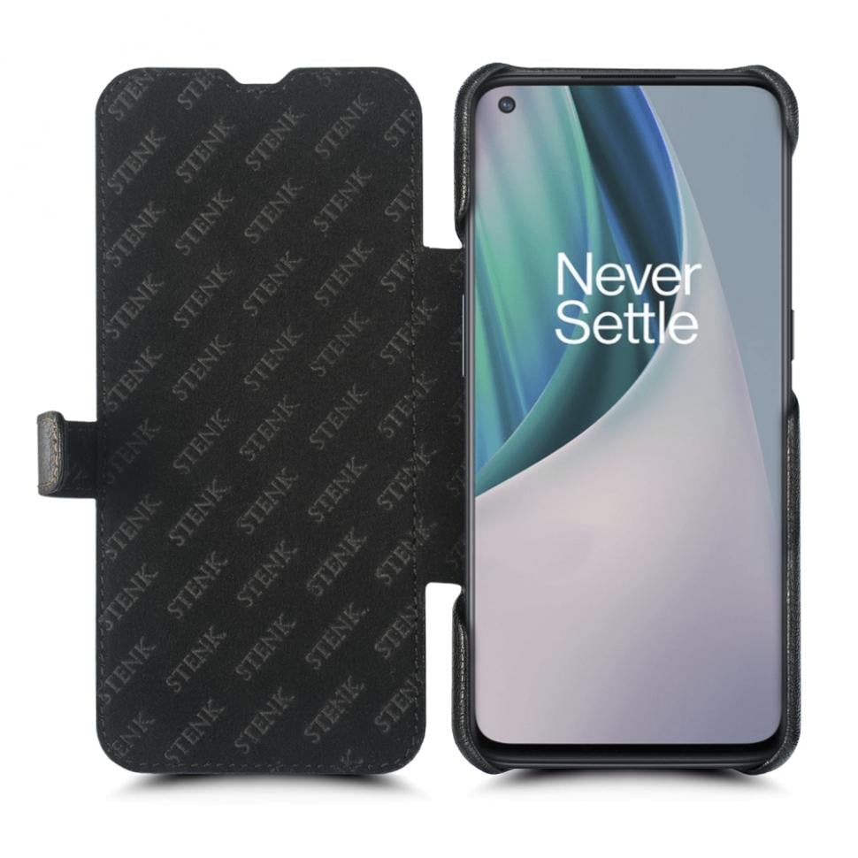 Чохол книжка Stenk Premium для OnePlus Nord N10 Чорний (68525)