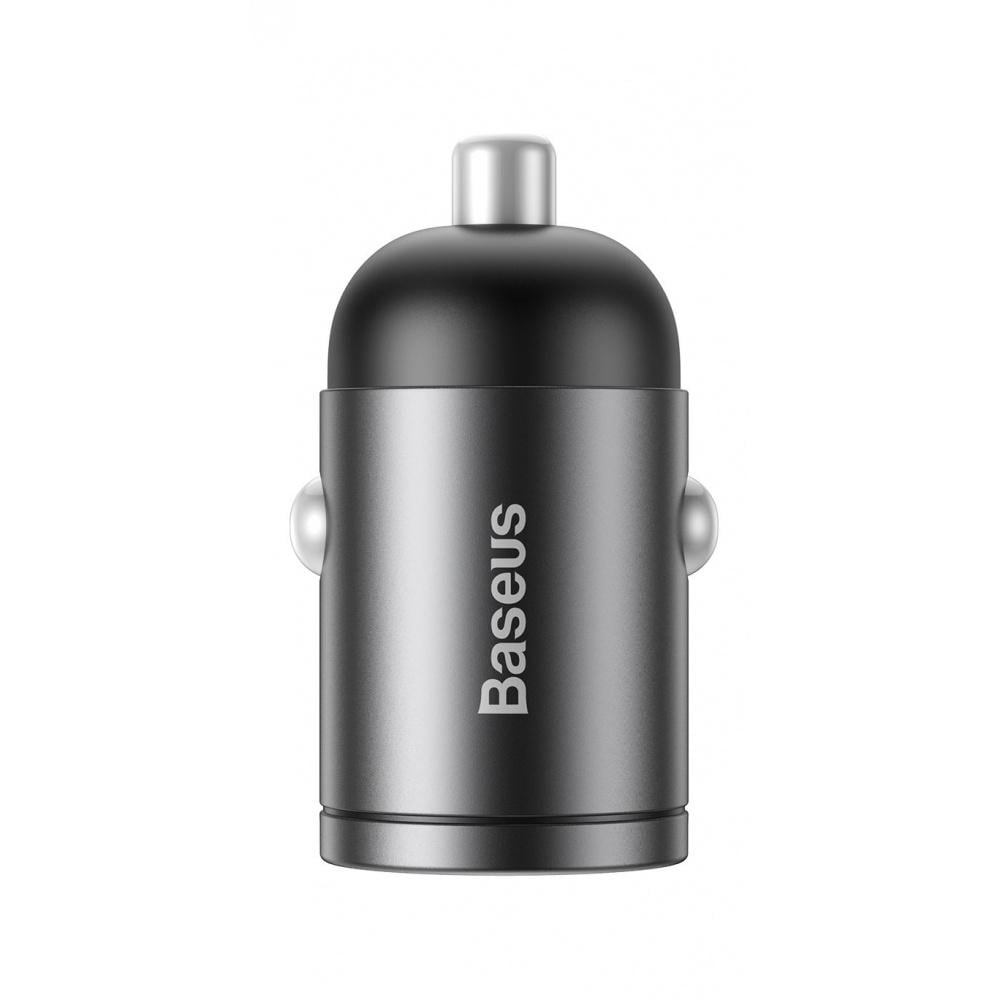 Зарядний пристрій в авто BASEUS Tiny Star Mini PPS 30W Type-C Сірий (24072 gray)