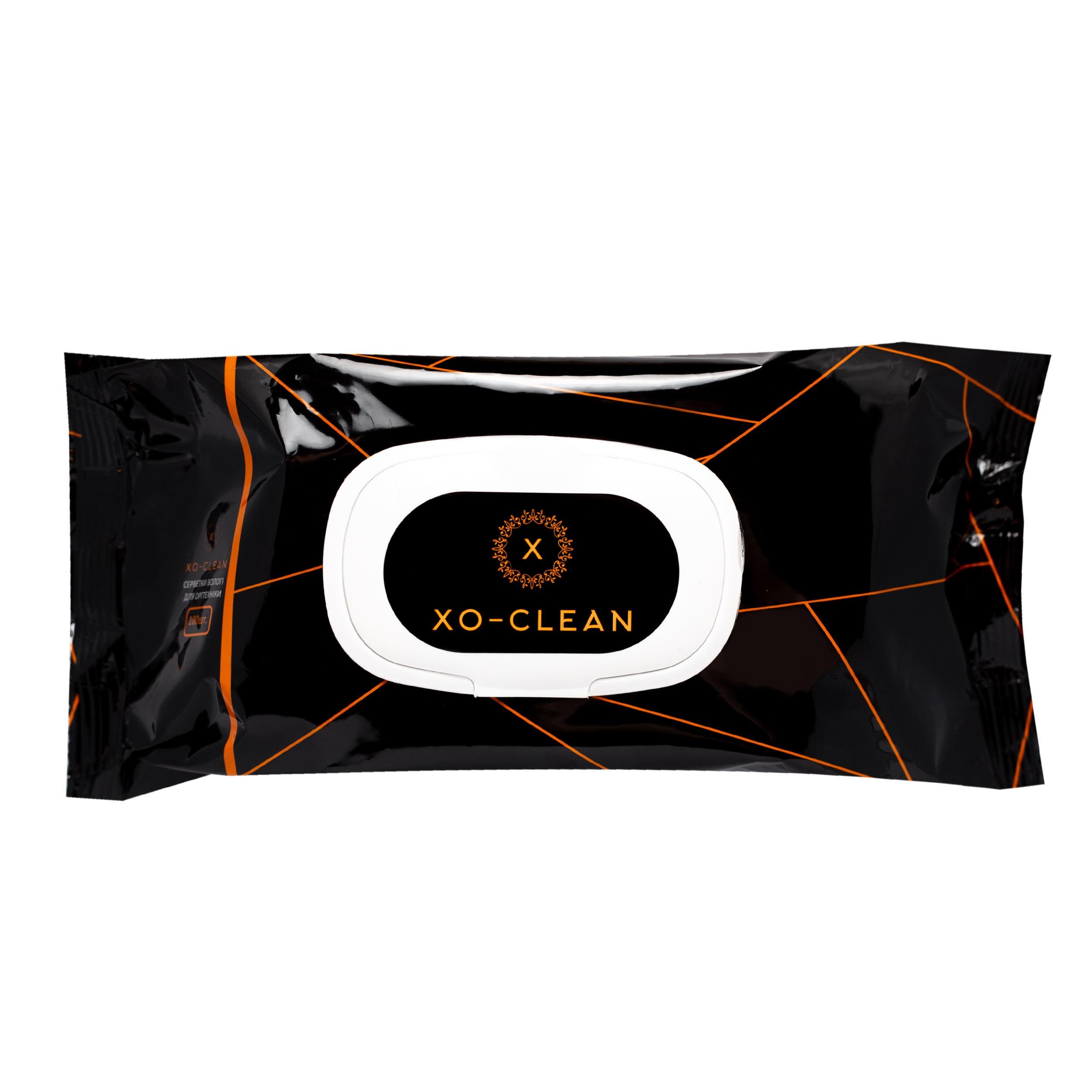 Влажные серветки XO Clean для оргтехники 100 шт.
