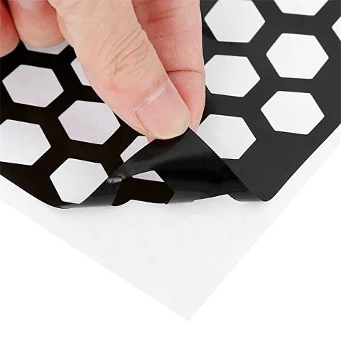 Наклейка сотовая защита для фар автомобиля (D00271) - фото 5 Наклейка сотовая защита для фар автомобиля (D00271) - фото 5