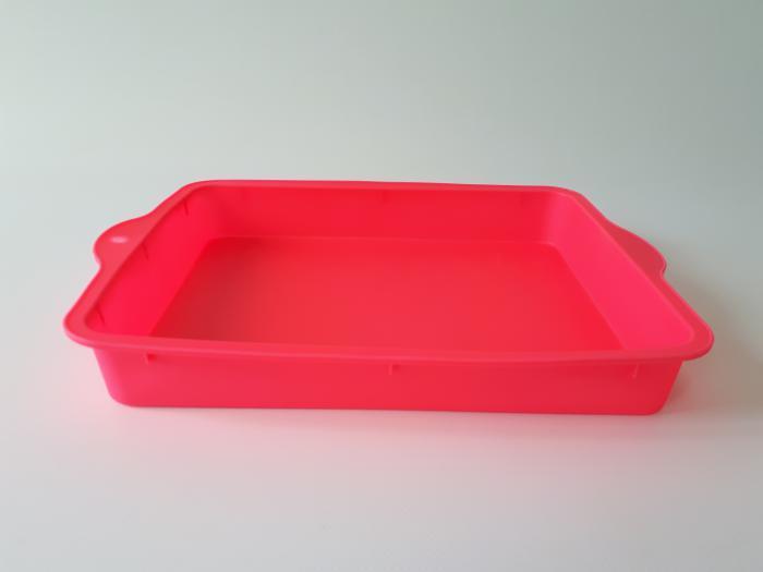 Коврик для выпечки силиконовый прямоугольный с бортиком H 4 см 30х22 см - фото 3 Коврик для выпечки силиконовый прямоугольный с бортиком H 4 см 30х22 см - фото 3