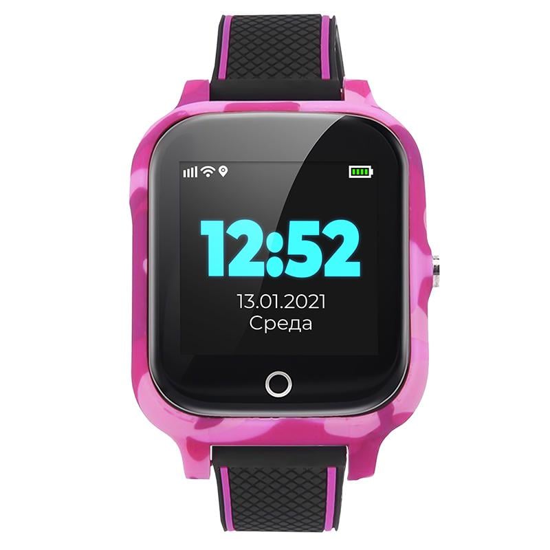 Смарт-годинник дитячий JETIX T-Watch з GPS Pink (T-Watch01)